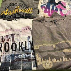 Gray Graphic Kids T-Shirt